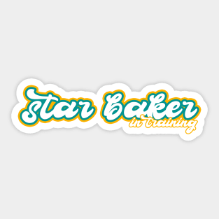 Star Baker in training Sticker